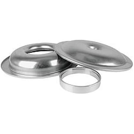 Allstar Performance 14 in. Lightweight Air Cleaner Kit No Element 1 in. Spacer; Plain ALL25902